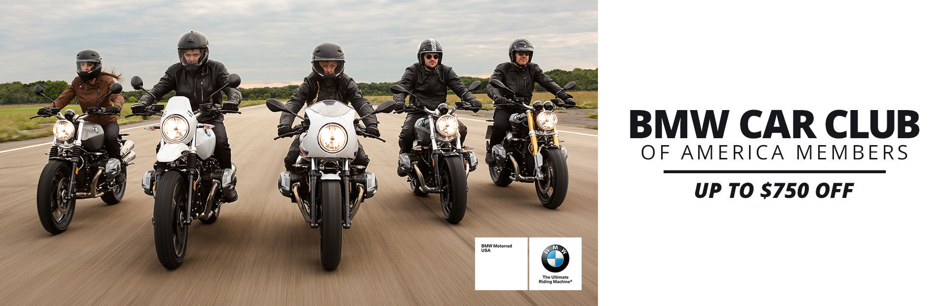 BMW: BMW Car Club of America Members Up To $750 Off
